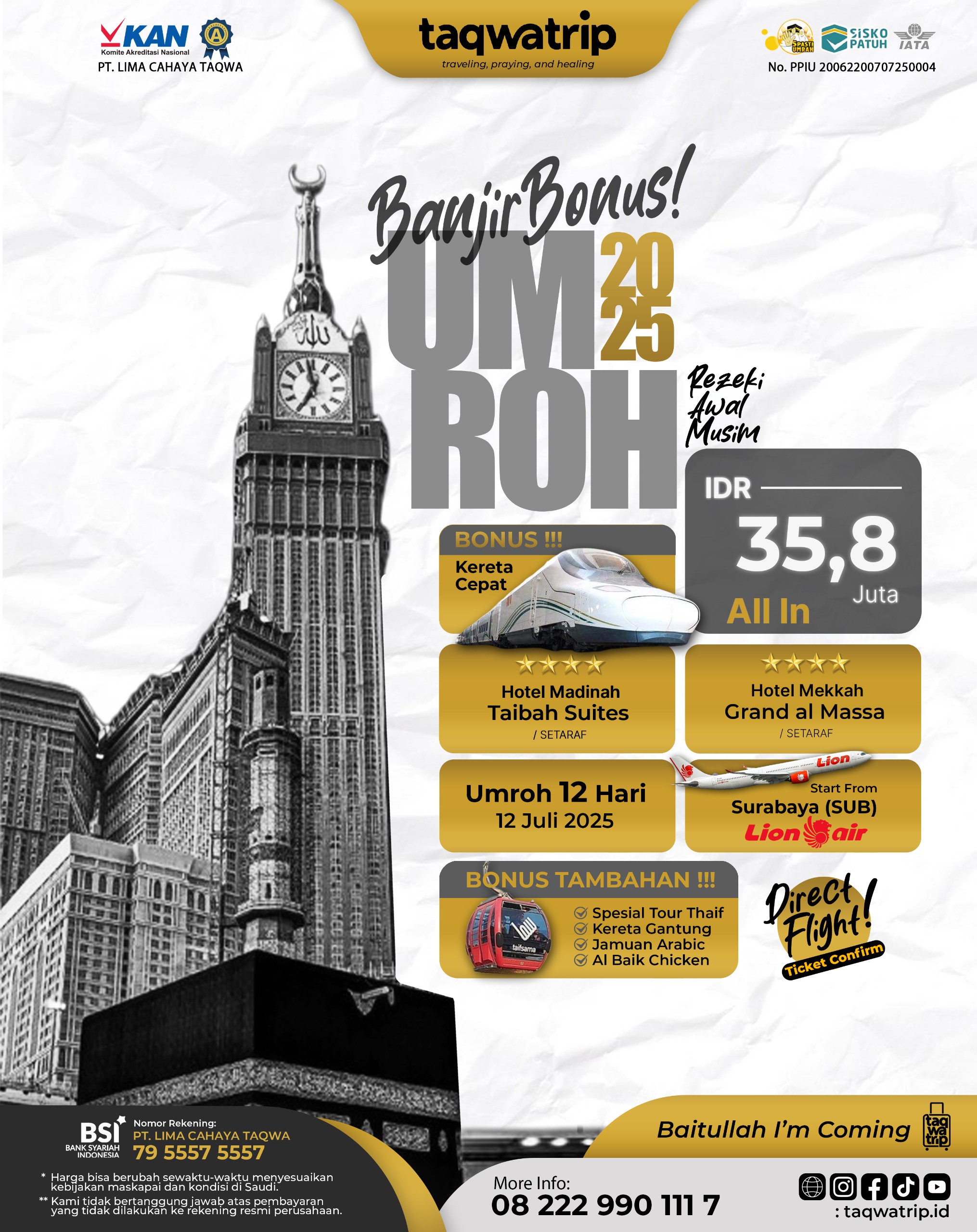 Paket Umroh Ramadhan 2026